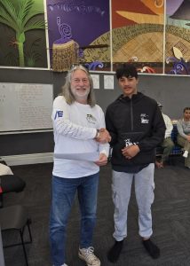 Tawhiti Hook and Bruce Mitchinson