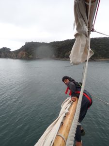 Tawhiti Hook doing the Tucke Challenge
